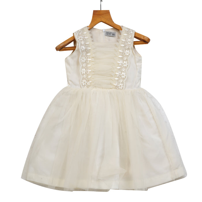 GIRLS LACE & TULLE LAYERED DRESS PW2012